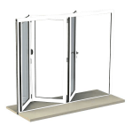 bi folding door mask